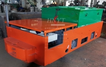 定制型8噸遙控蓄電池電機(jī)車發(fā)往江蘇